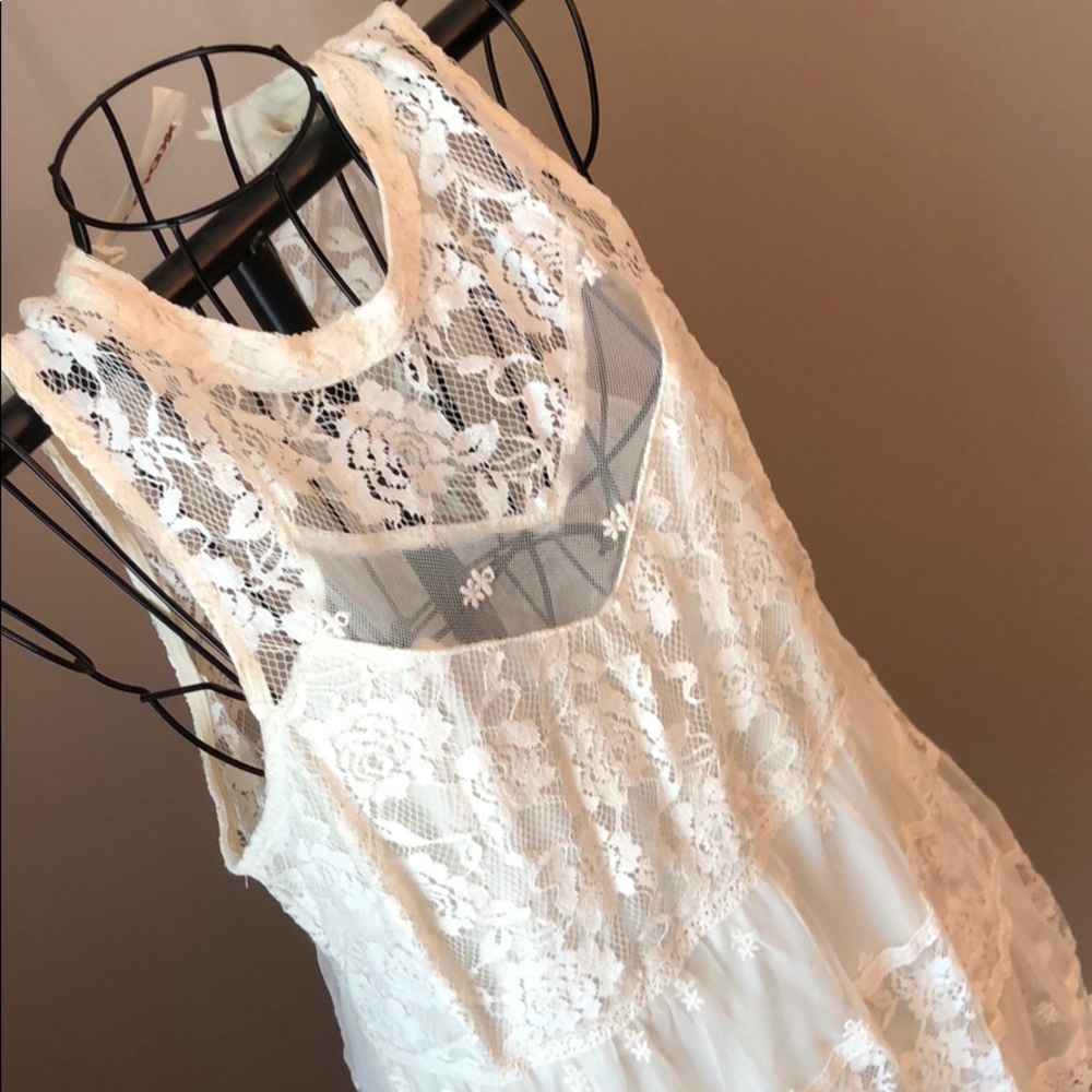 White Lace Rebellion Dress